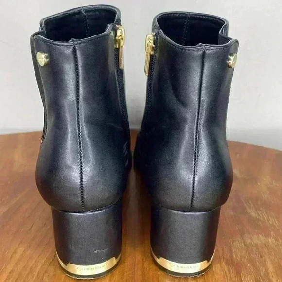 Calvin KleinWomen's Black Fioranna Booties Size 7 - Picture 4 of 8